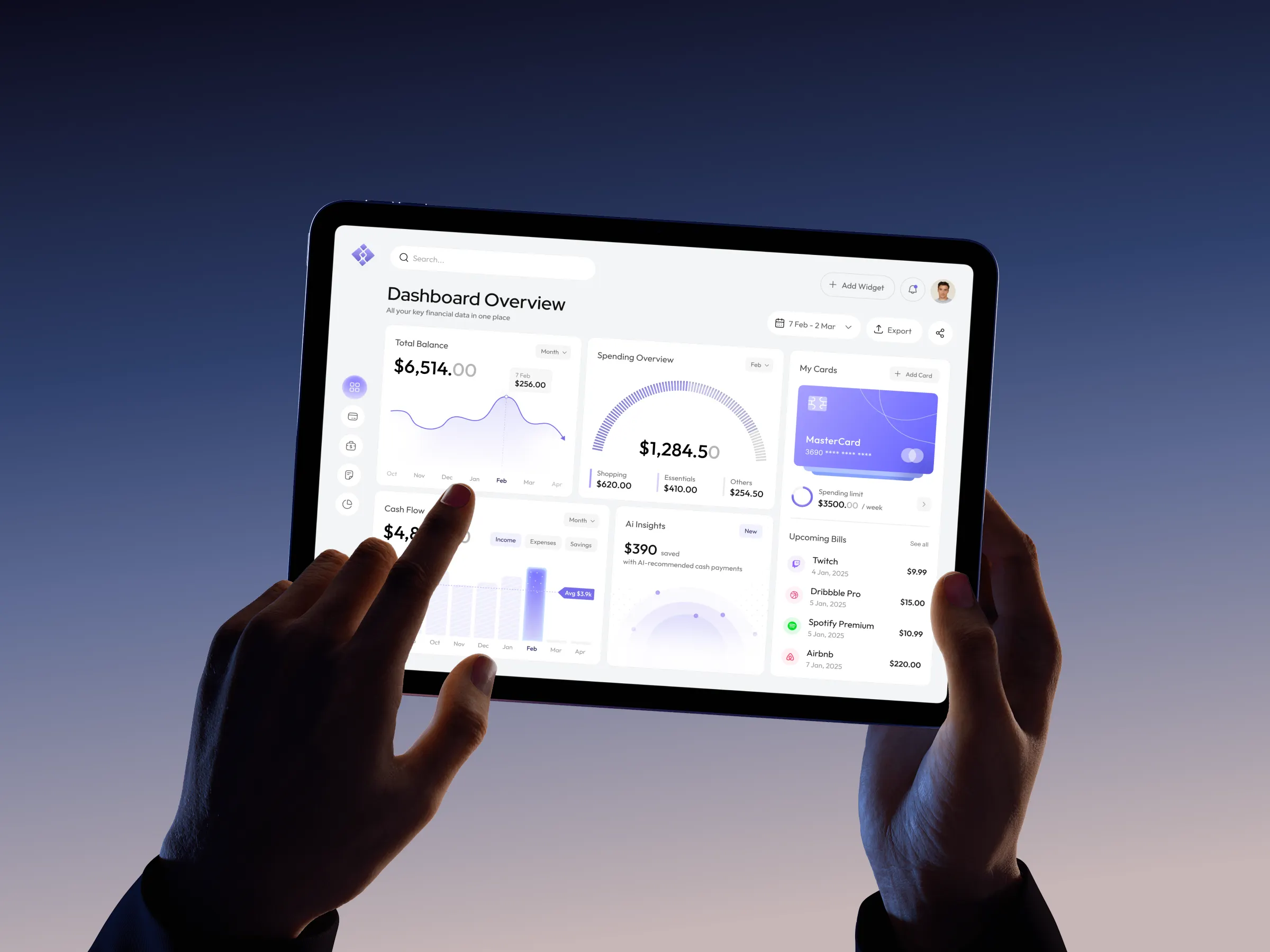 ExoMecha — Digital Banking Website for Neobank Platform case study