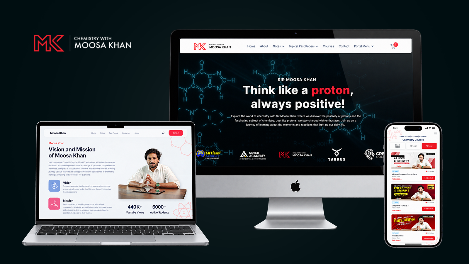 Moosa Khan — Digital Learning Platform Development case study